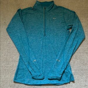 Nike Element Blue Dri Fit 1/2 Zip